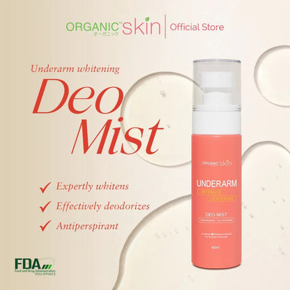 Organic Skin Intensive Underarm Whitening Deo Mist