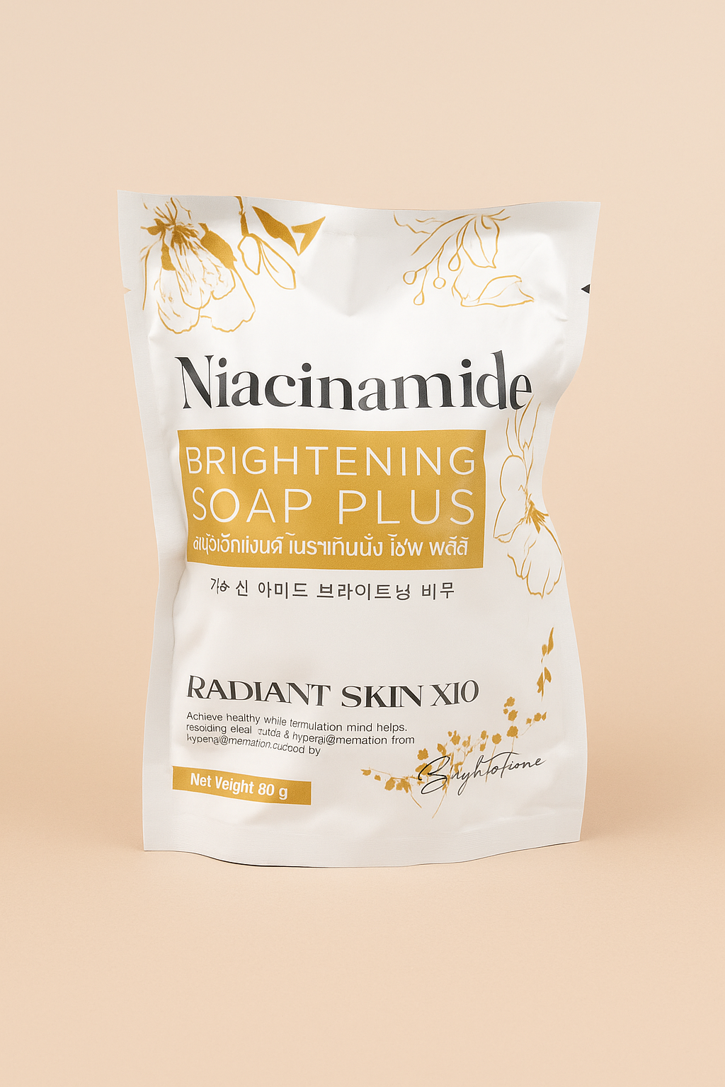 AR Niacinamide Brightening Soap Plus - Radiant Skin 10X 80g