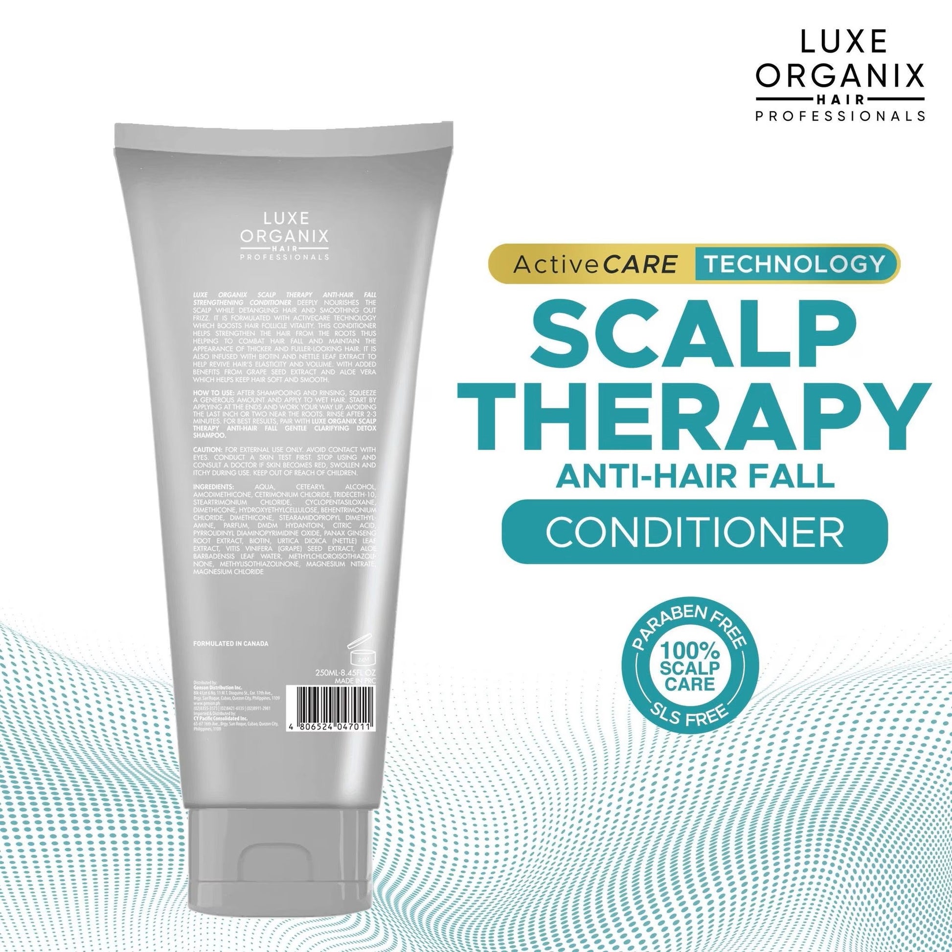 Luxe Organix Scalp Therapy Anti-Hair Fall Strengthening Conditioner 250ml