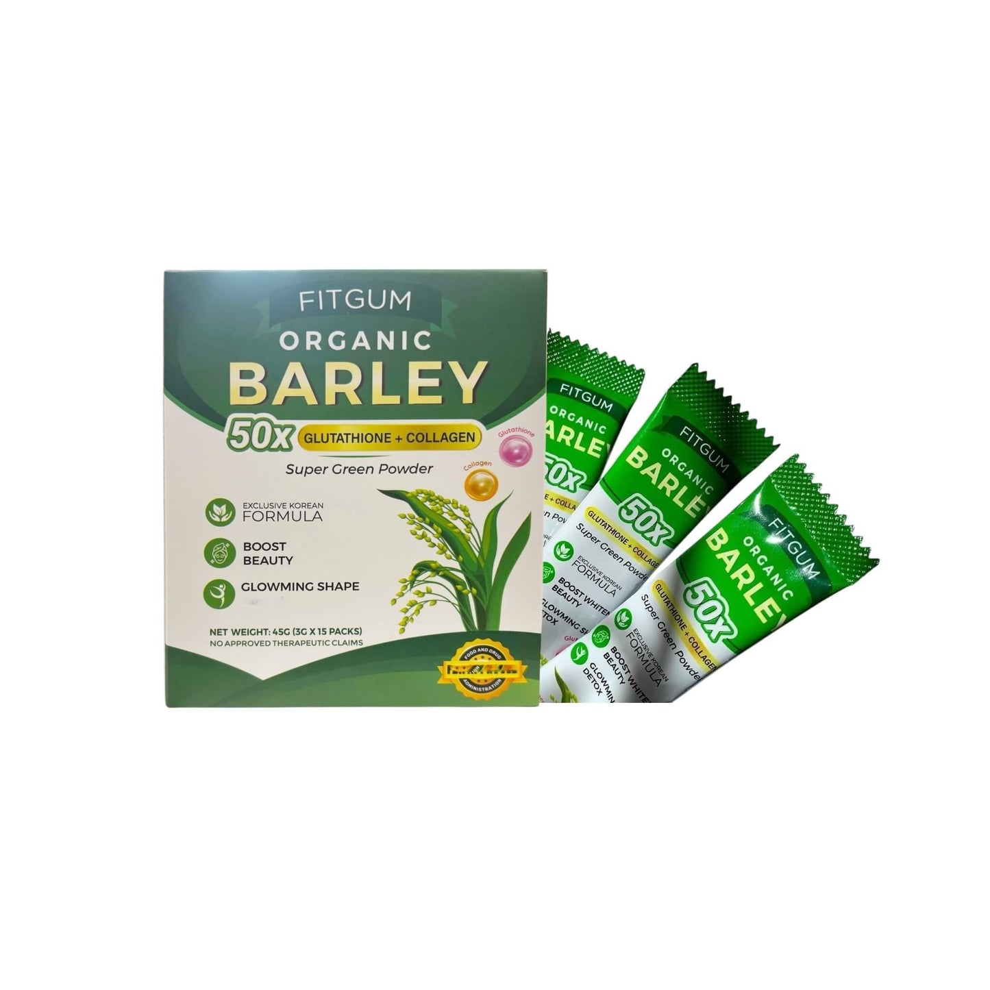 Fitgum Organic Barley