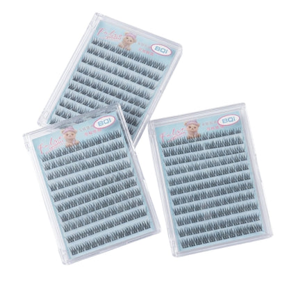 BQI 100-120 Cluster Fale Eyelashes Self Adhesive Softer Lashes
