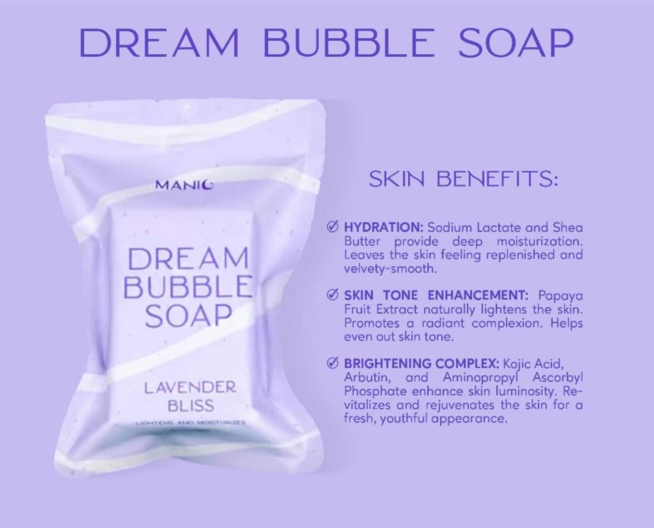 Manic Dream Bubble Soap