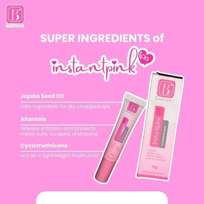 Instabeaute Instapink Blush Cream