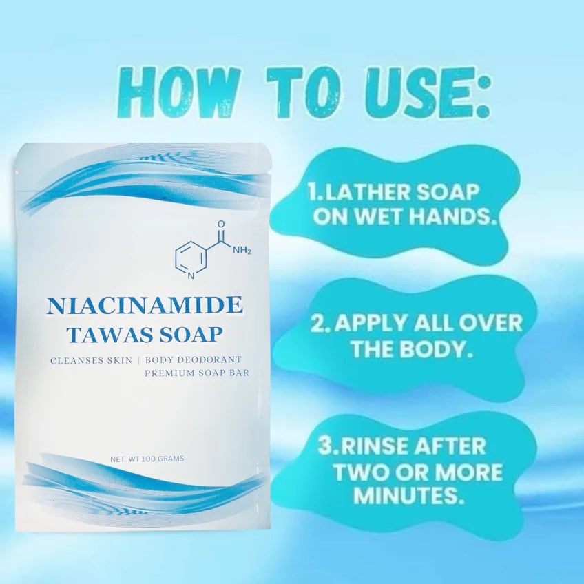 FORMULOVE Niacinamide Tawas Soap