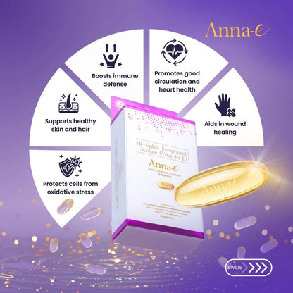Philuxe Anna-E 400 IU Softgel Capsule Vitamin E