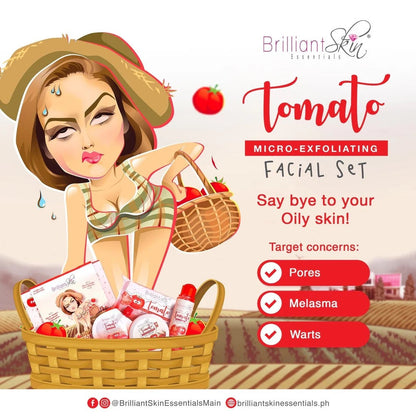 Brilliant Skin Tomato Micro Exfoliating Set