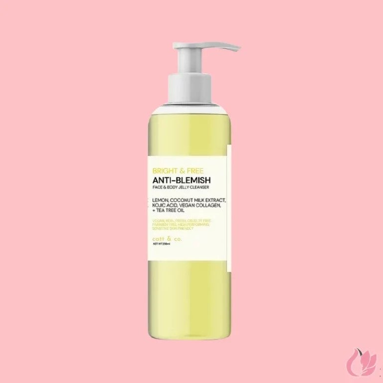 Catt & Co Bright & Anti-Blemish Face & Body Jelly Cleanser 250ml