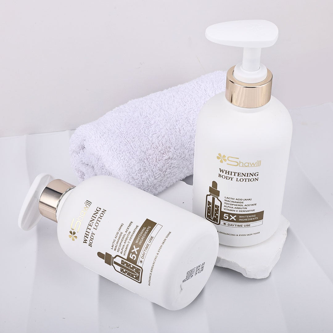 Shawill Whitening Body Lotion 5x Lactic Acid (AHA) Day Use - 500ml