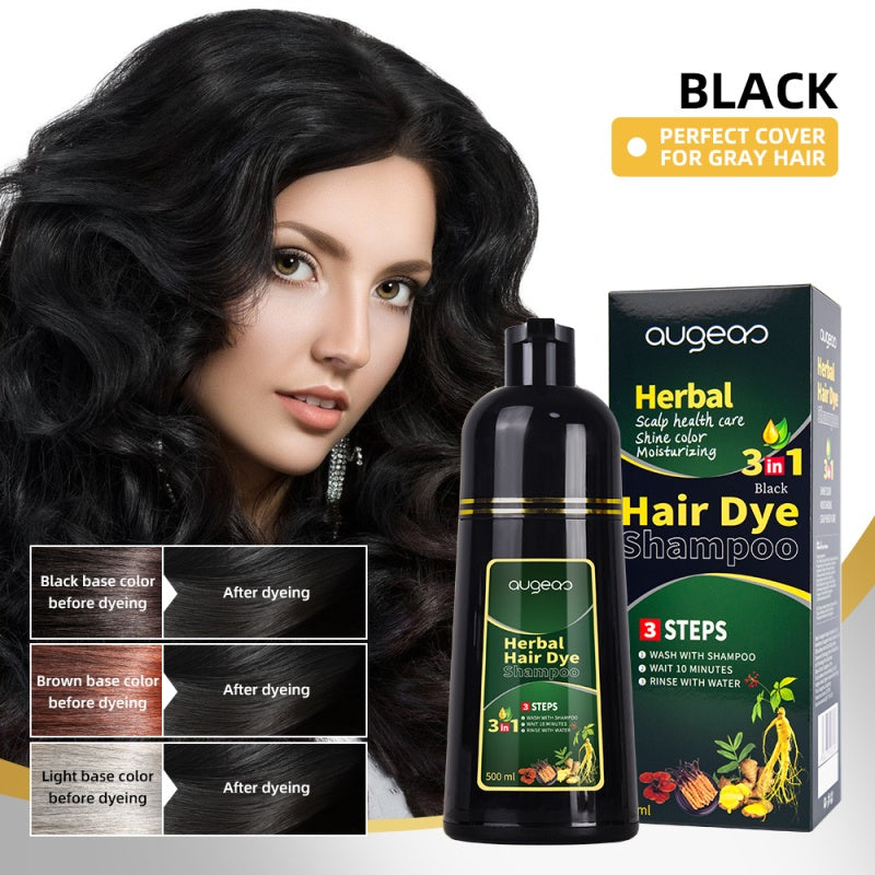 Augeas Hair Dye Shampoo 500ml