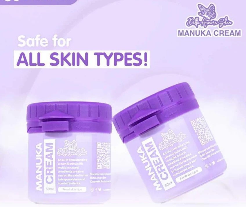 Bella Amore Skin Manuka Cream 60ml