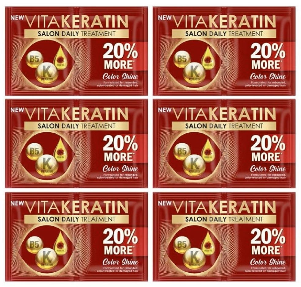 Vita Keratin Salon Daily Treatment Color Shine 24ml 12's