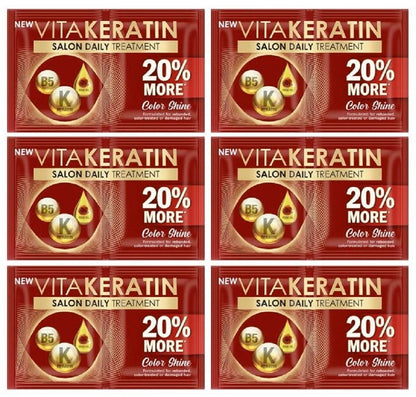 Vita Keratin Salon Daily Treatment Color Shine 24ml 12's