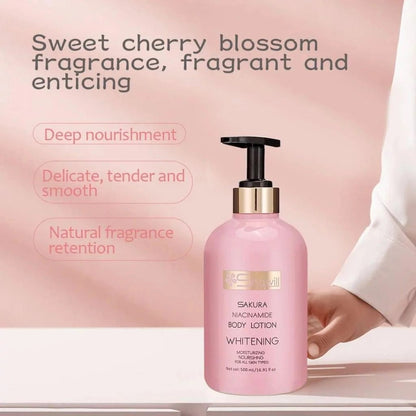 Shawill Sakura Niacinamide Body Lotion - Hydrating & Lightening