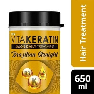 Vita Keratin Salon Daily Treatment Brazilian Straight 650ml