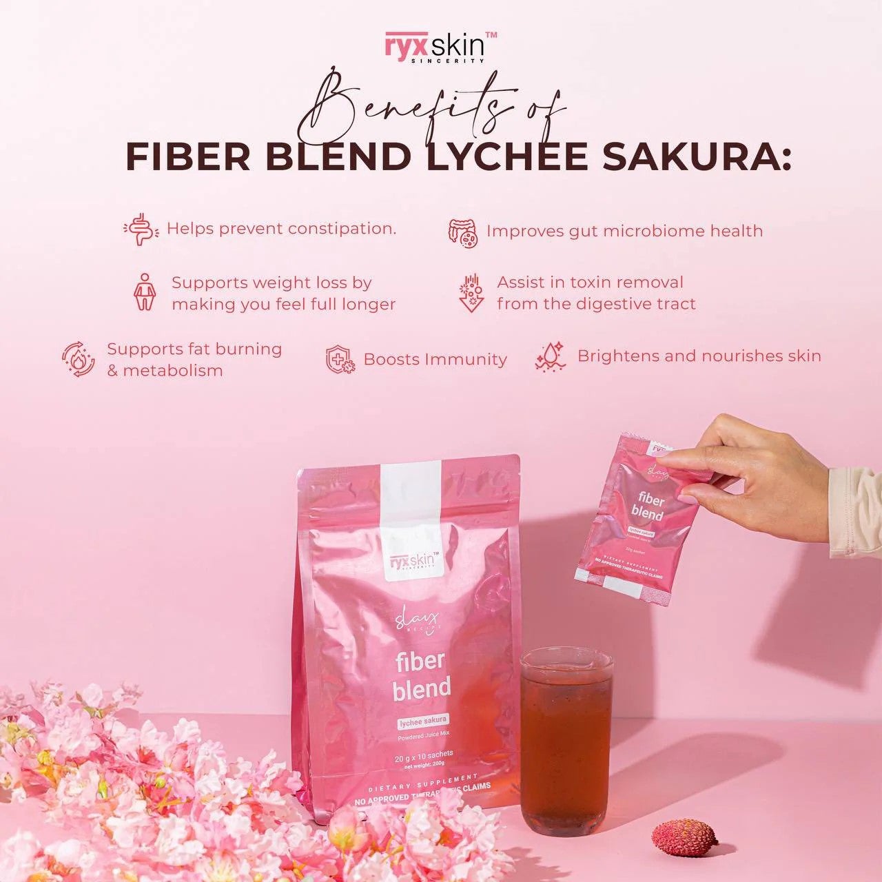 RYX SKIN Fiber Blend LYCHEE