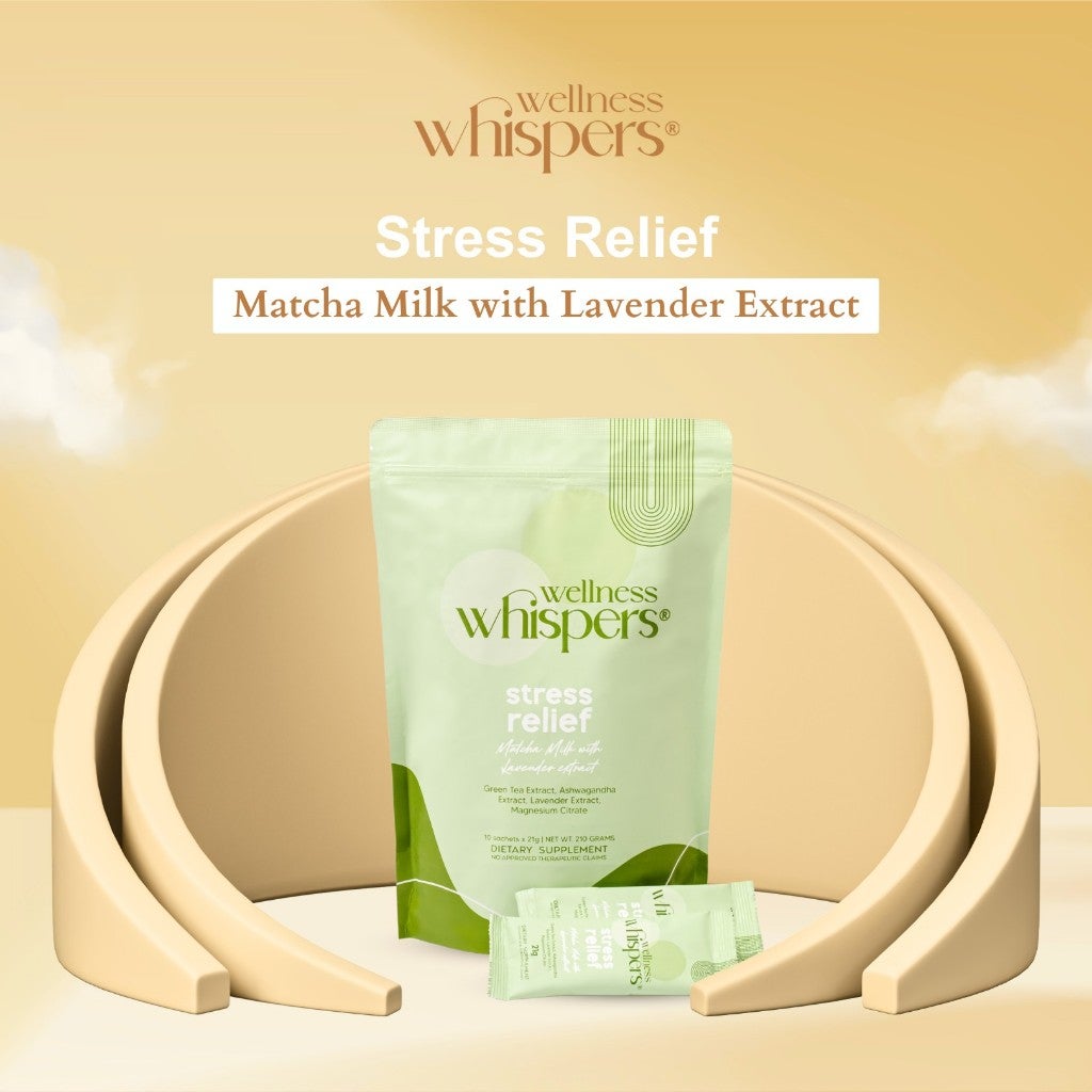 Wellness Whispers Stress Relief Matcha Milk