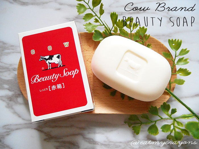 Japan Cow Brand red soap 3's