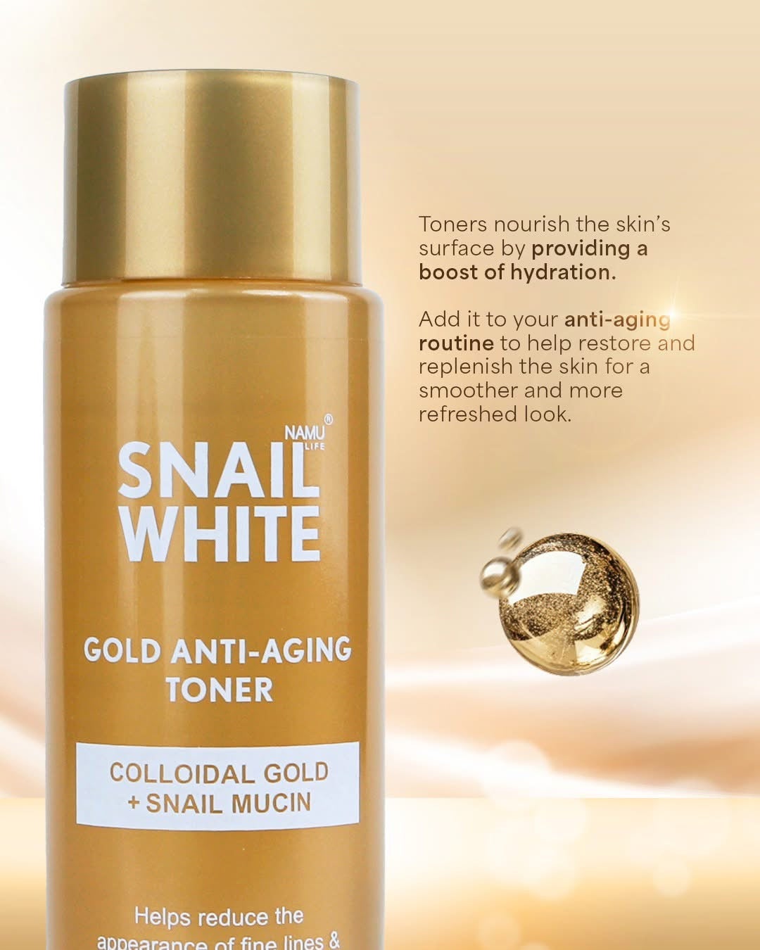 Snailwhite Gold Anti-Aging Toner 150ml