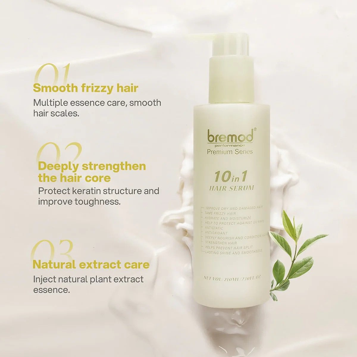 Bremod 10-in-1 Hair Cream Serum 210ml