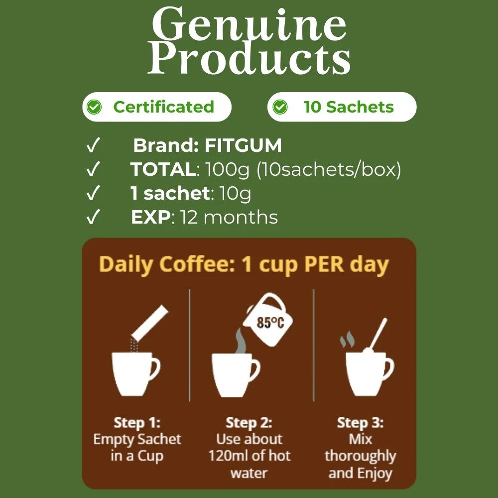 FITGUM Collagen Chia Coffee