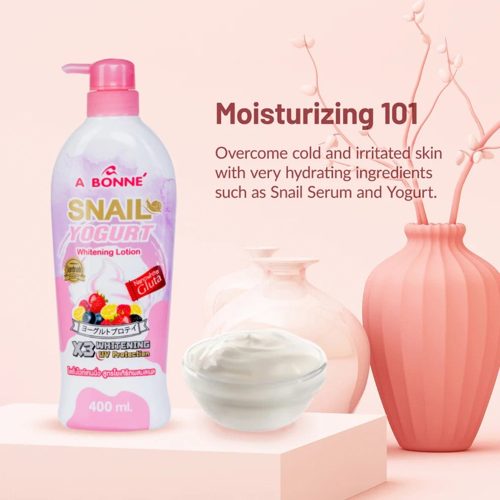 A Bonne' Snail Yogurt Whitening Lotion 500ml