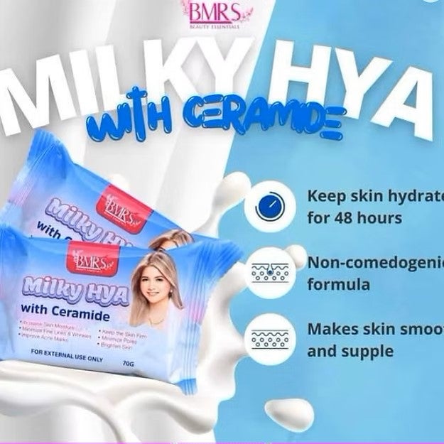 BMRS Milky Hya with Ceramide Soap 70g