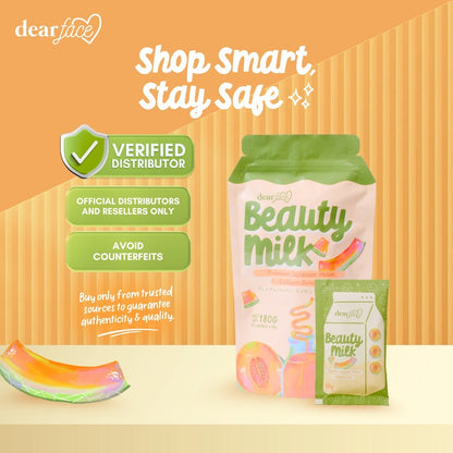 Dear Face Beauty Milk Melon Collagen Drink