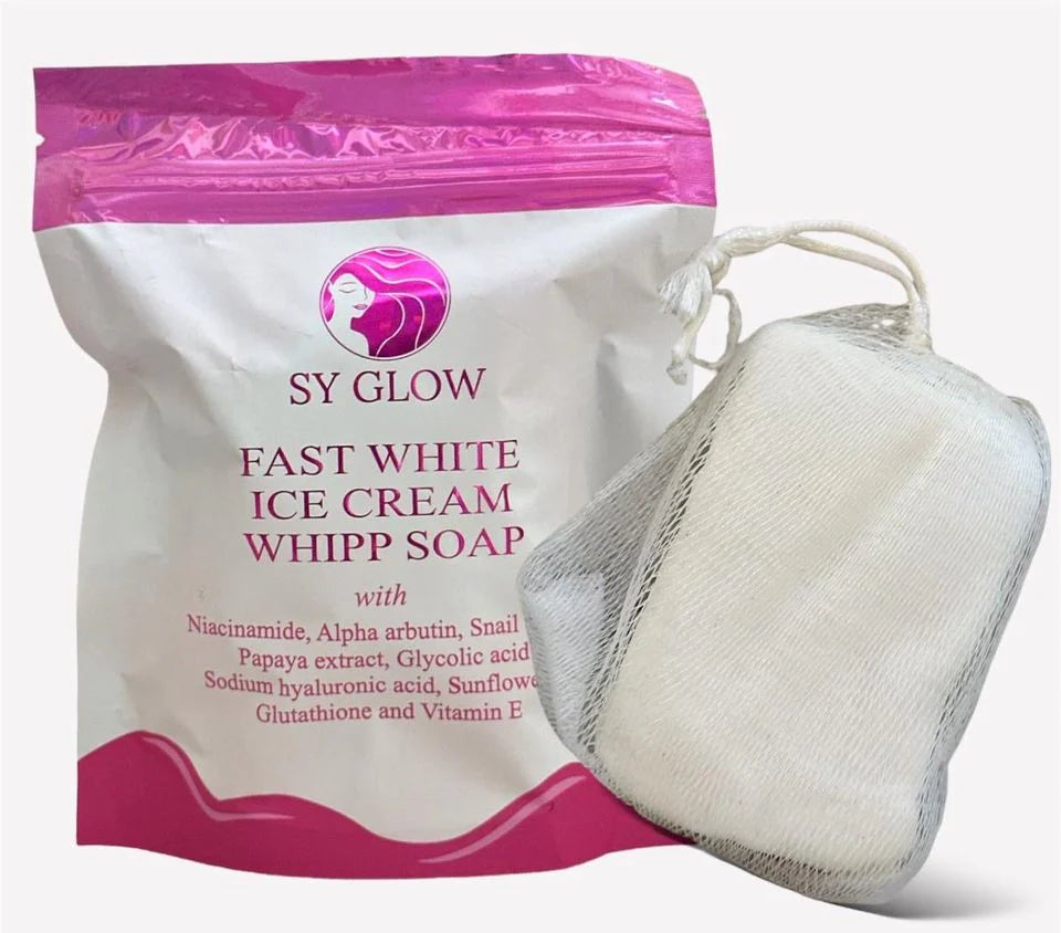Sy Glow Fast White Ice Cream Whipp Soap 125g