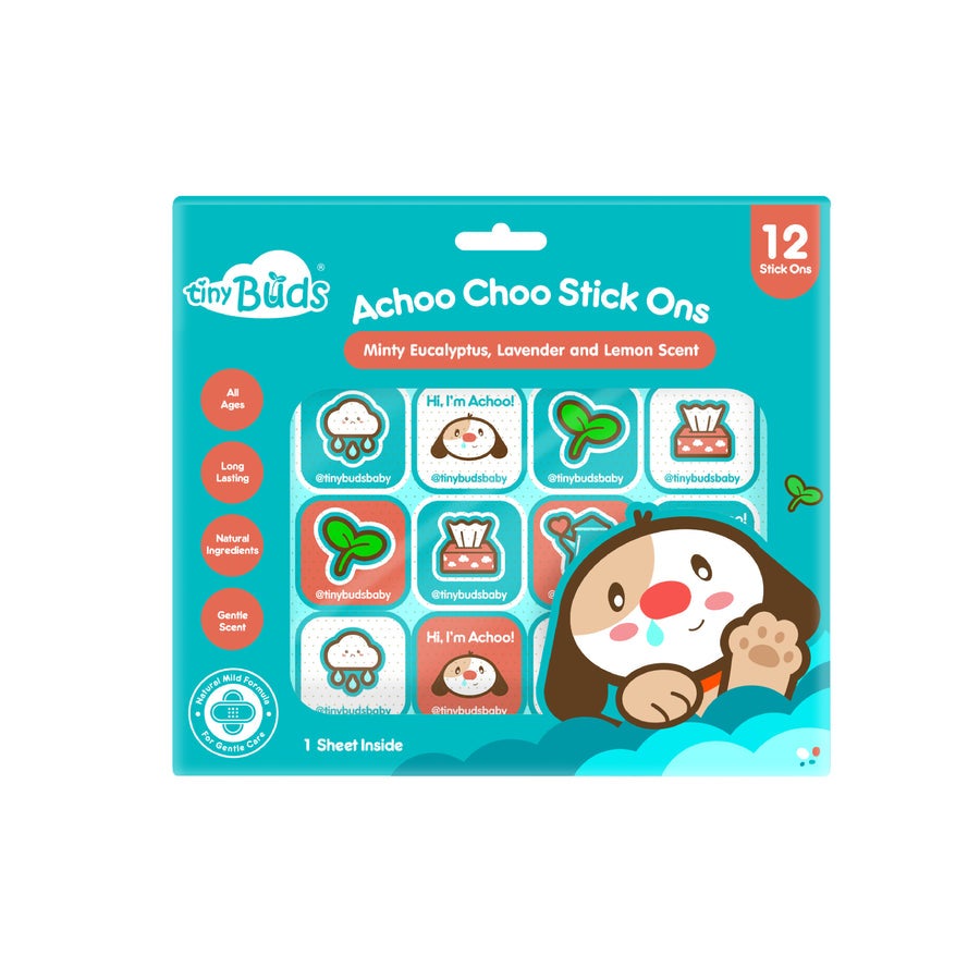 Tiny Buds Achoo Choo Stick Ons