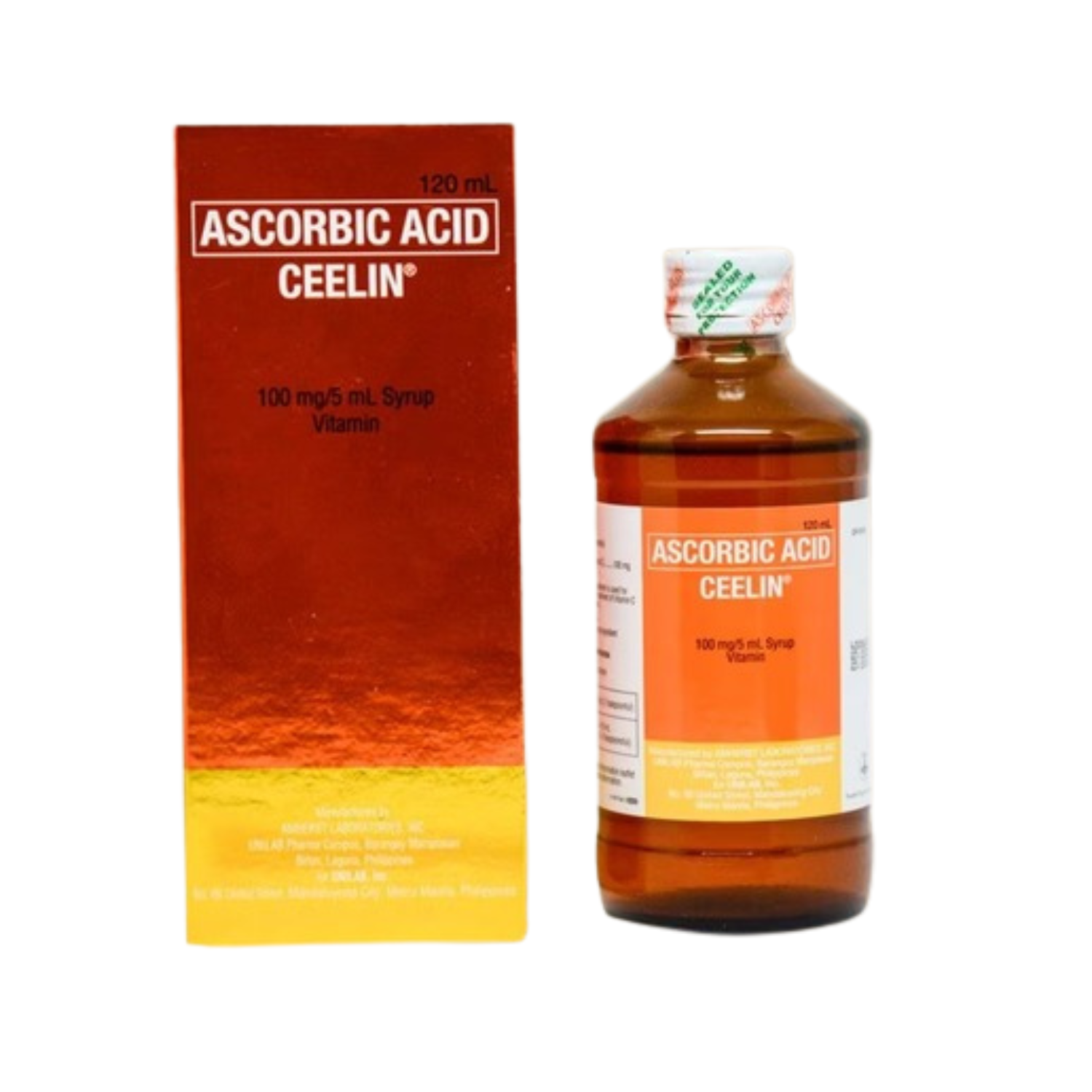 Ceelin Ascorbic Acid Syrup 120ml