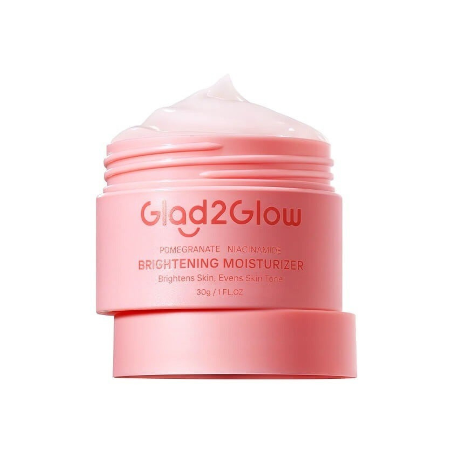 Glad2Glow Pomegranate Niacinamide Brightening Moisturizer