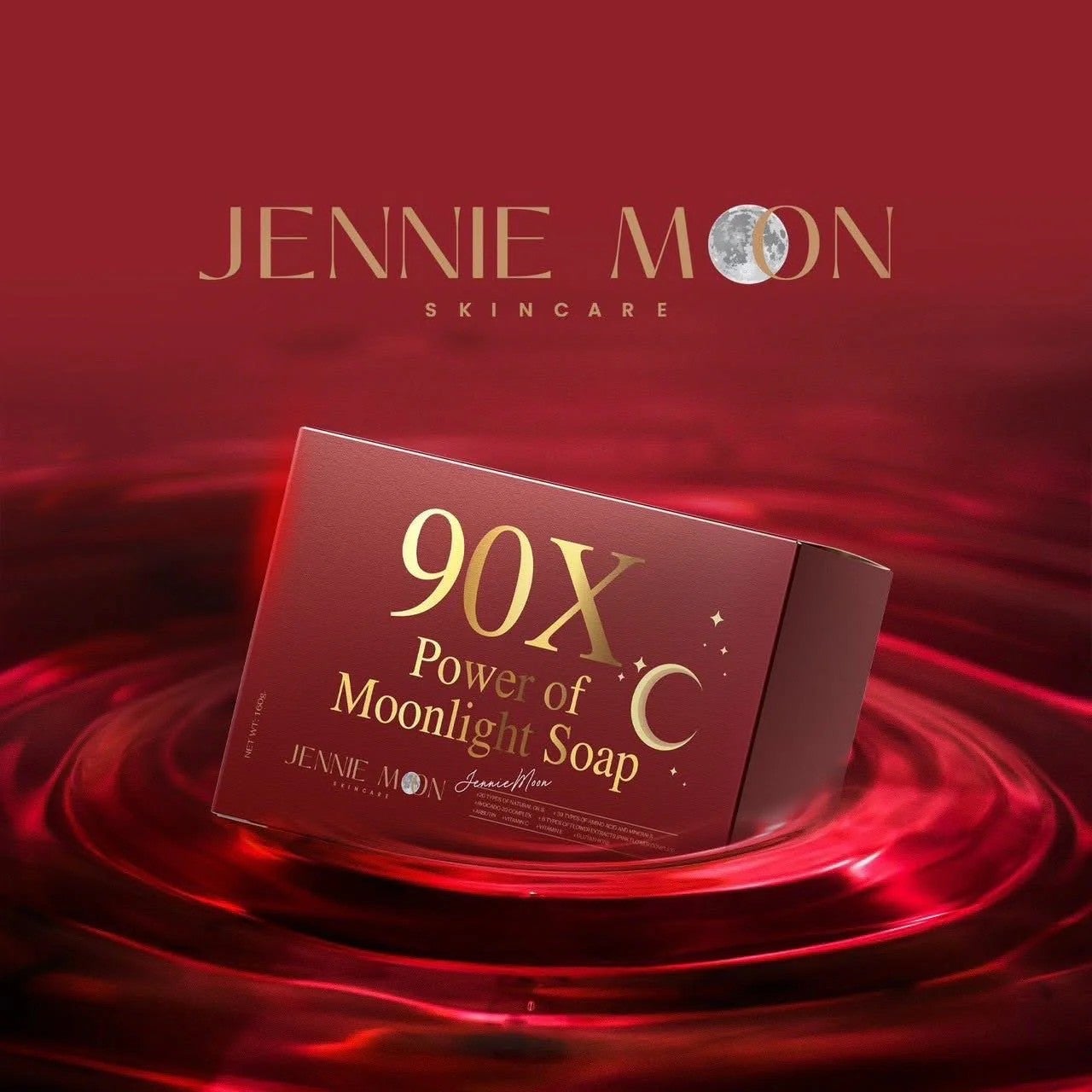 JENNIE MOON C 90X Moonlight Facial Soap 160g
