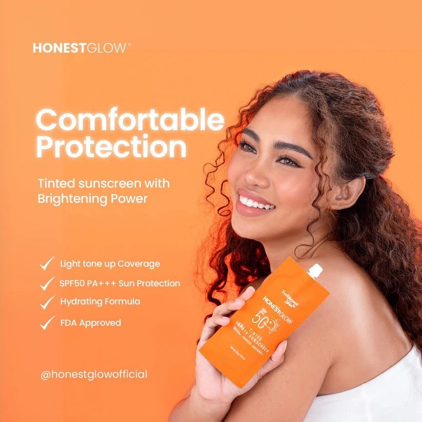Honest Glow Tinted Papaya Sunscreen