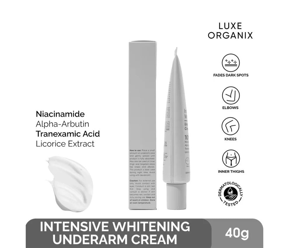 Luxe Organix Intensive Whitening Underarm Cream 30g