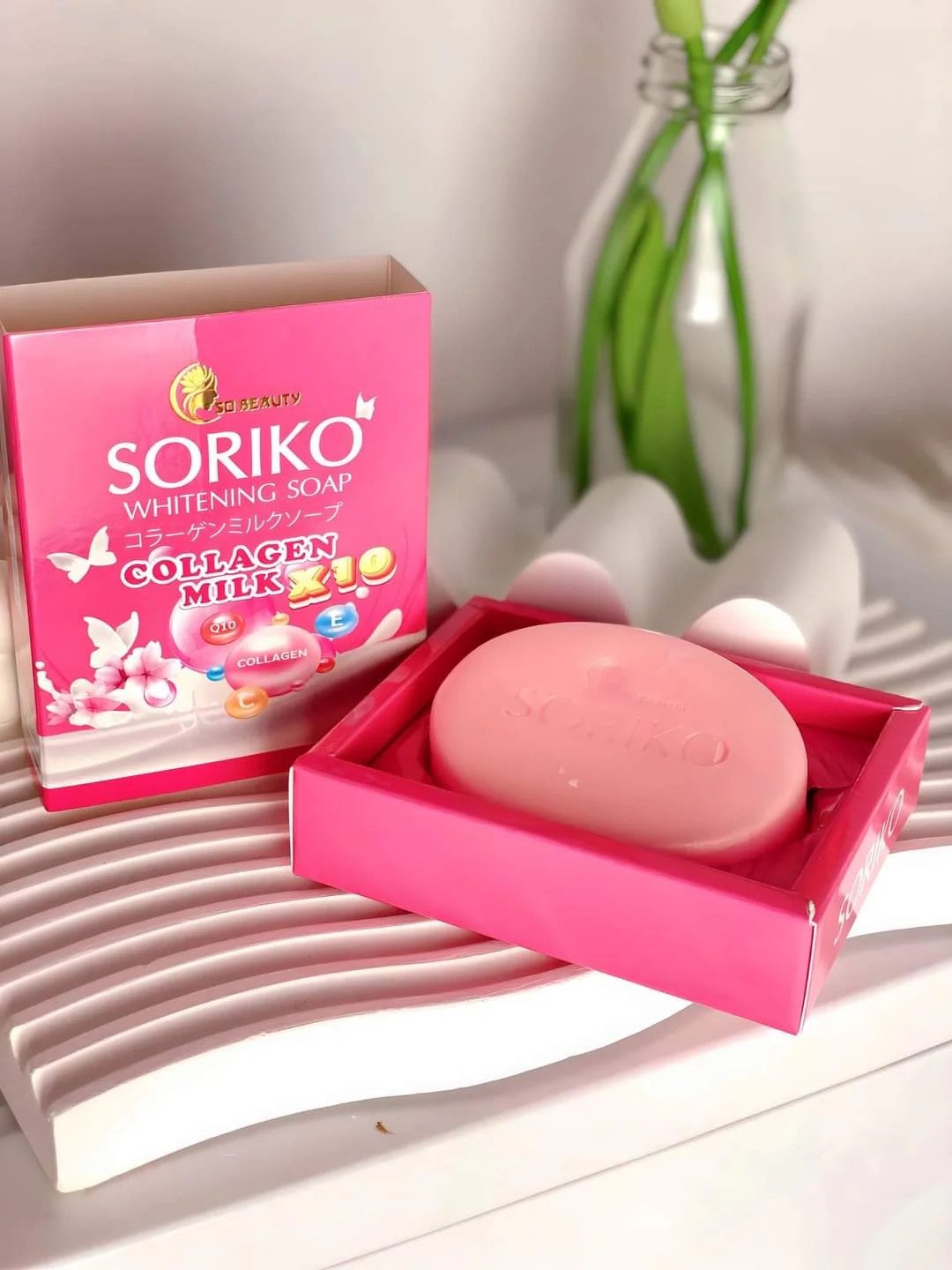 Soriko Collagen Milk Soap 80g