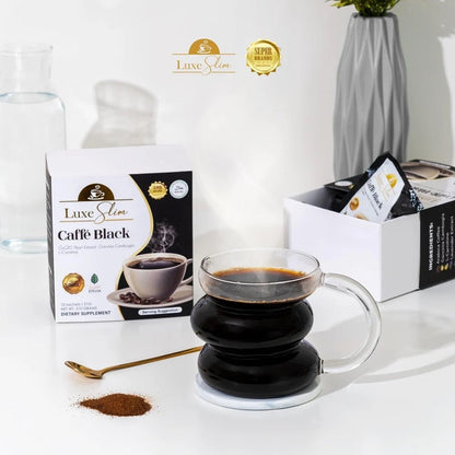 Luxe Slim Caffe Black 210g