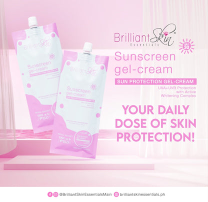 Brilliant Skin Essentials Sunscreen Gel Cream 50g - New