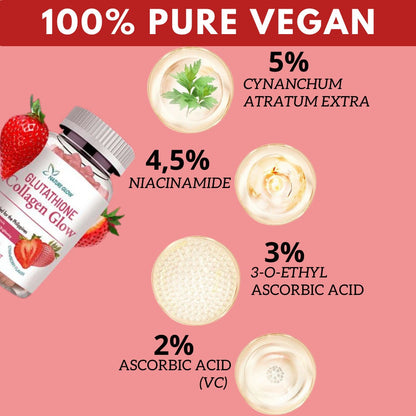 NATURE GLOW Gluta Collagen Glow Strawberry