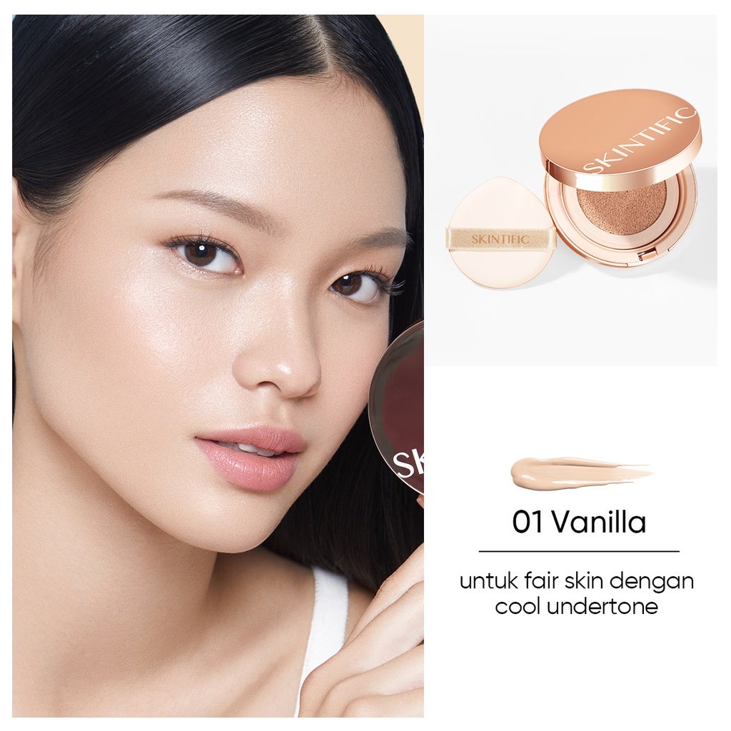 REFILL- SKINTIFIC Cover All Perfect Cushion (Rosegold)
