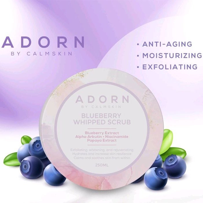Adorn by CalmSkin - Blueberry Whipped Scrub 250 ML