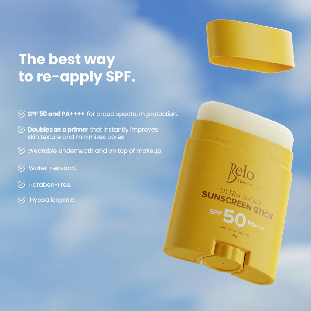 Belo Sun Expert Ultra Sheer Sunscreen Stick 23g