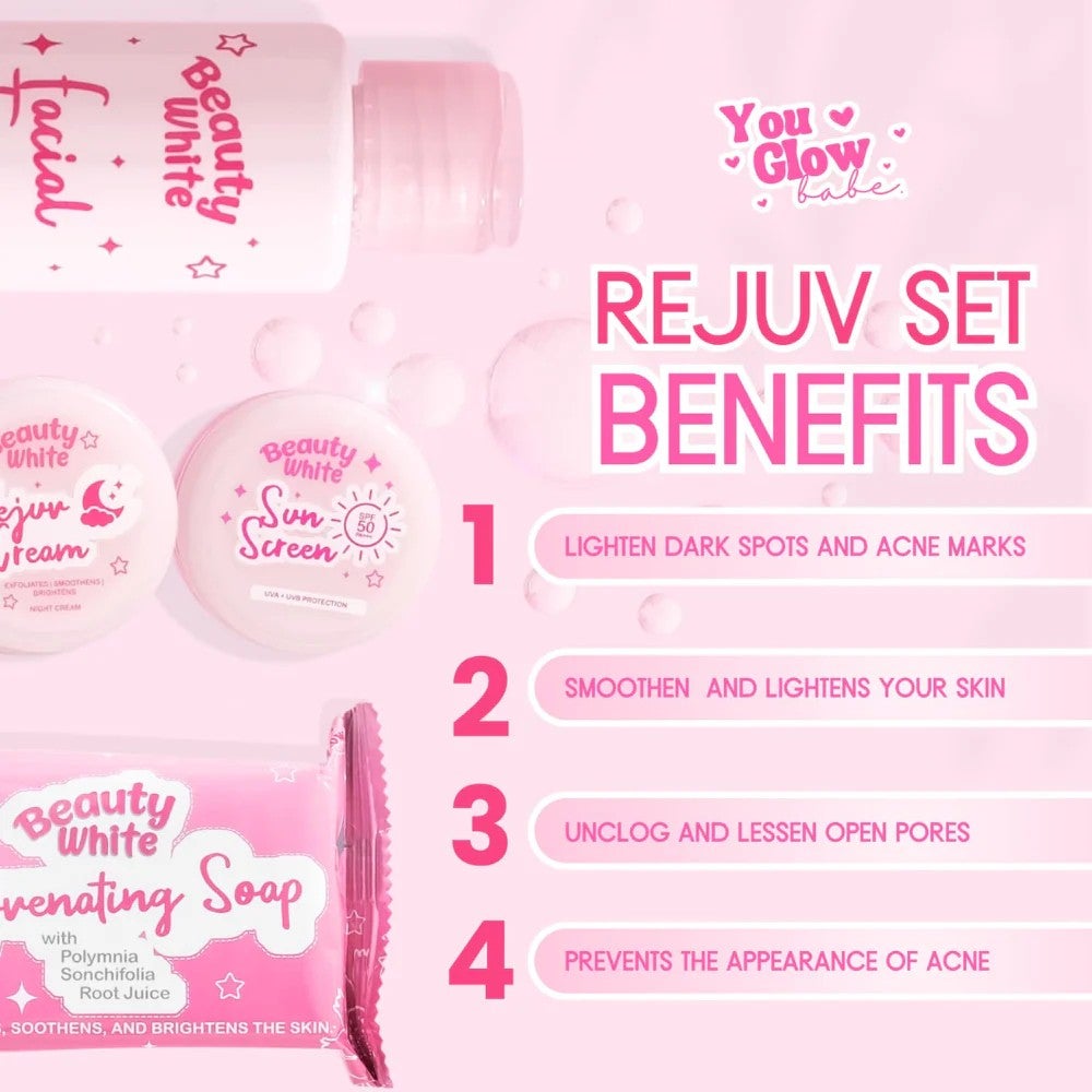 You Glow Babe Beauty White Rejuvenating Set