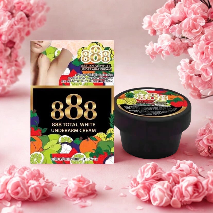 888 Underarm White Cream 35g
