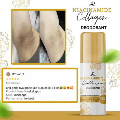 AR Niacinamide Collagen Deodorant Roll-On 75ml
