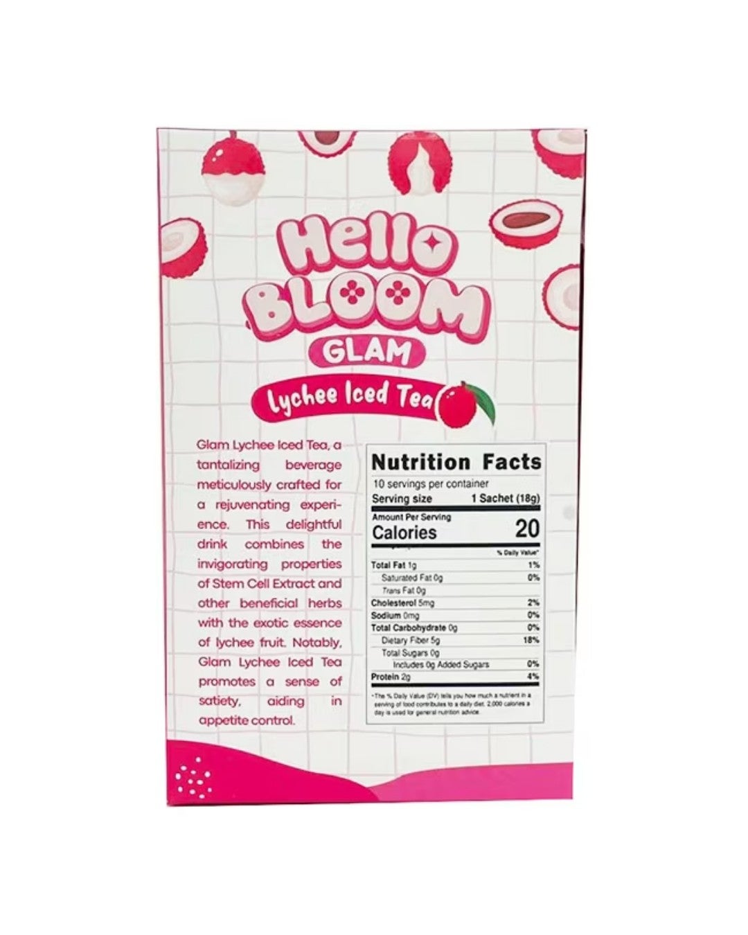 Hello Bloom Lychee Ice Tea