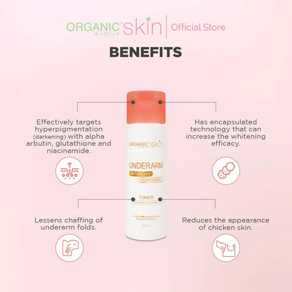 Organic Skin Japan Intensive Whitening Underarm Toner