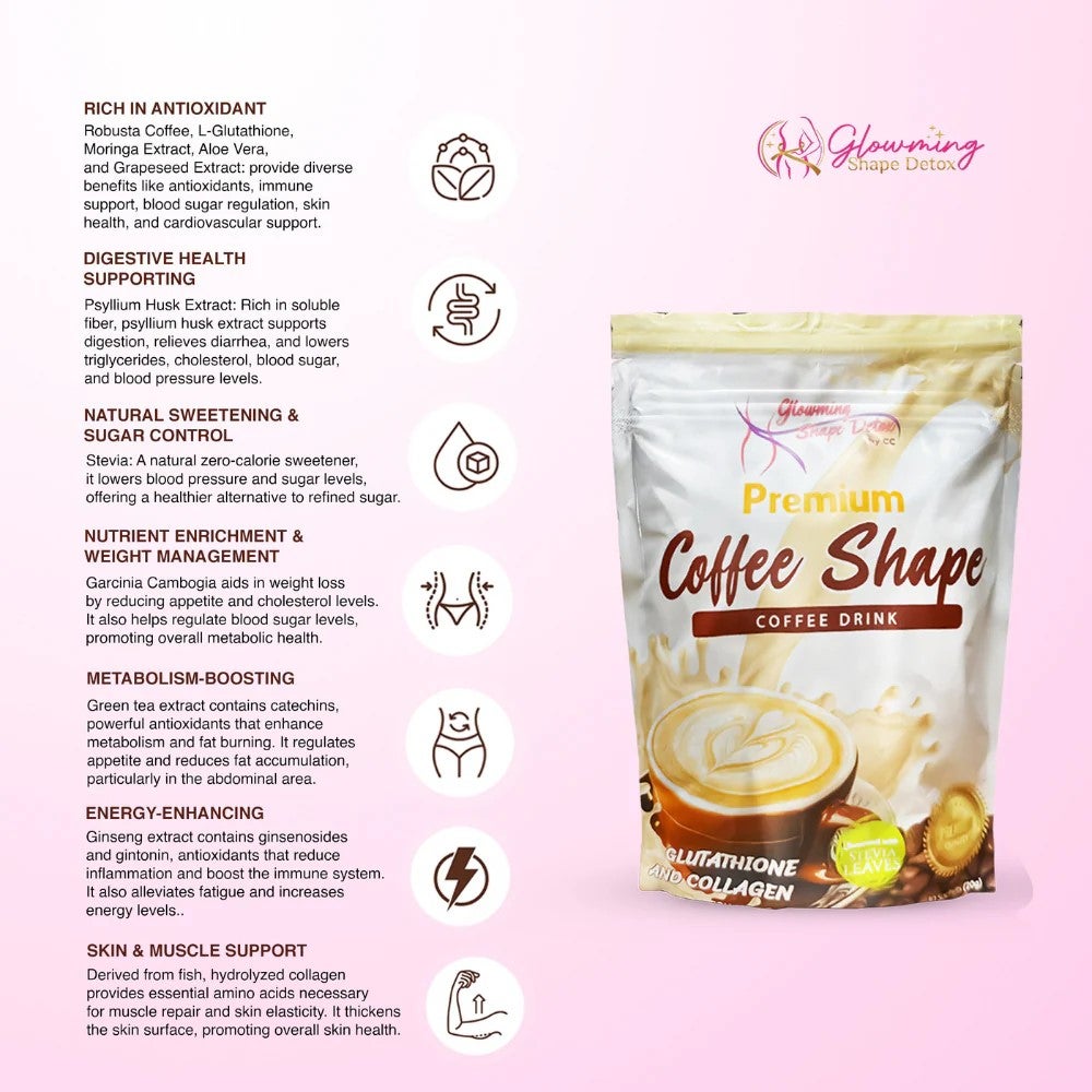 Glowming Health & Beauty Drink - Coffee