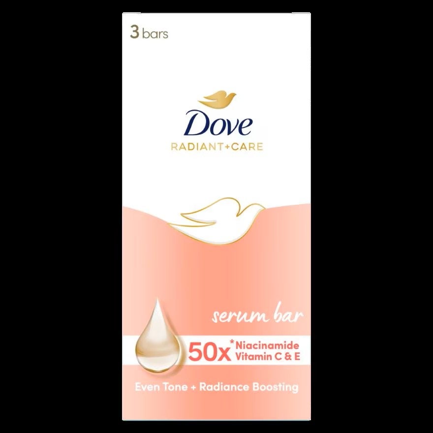 Dove Serum Bar Niacinamide + Vitamin C And E 3s 90g