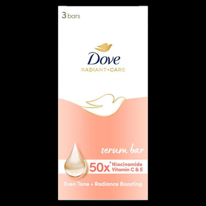 Dove Serum Bar Niacinamide + Vitamin C And E 3s 90g
