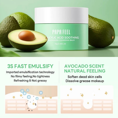 Papafeel Salicylic Acid Soothing Nourishing Cleansing Balm